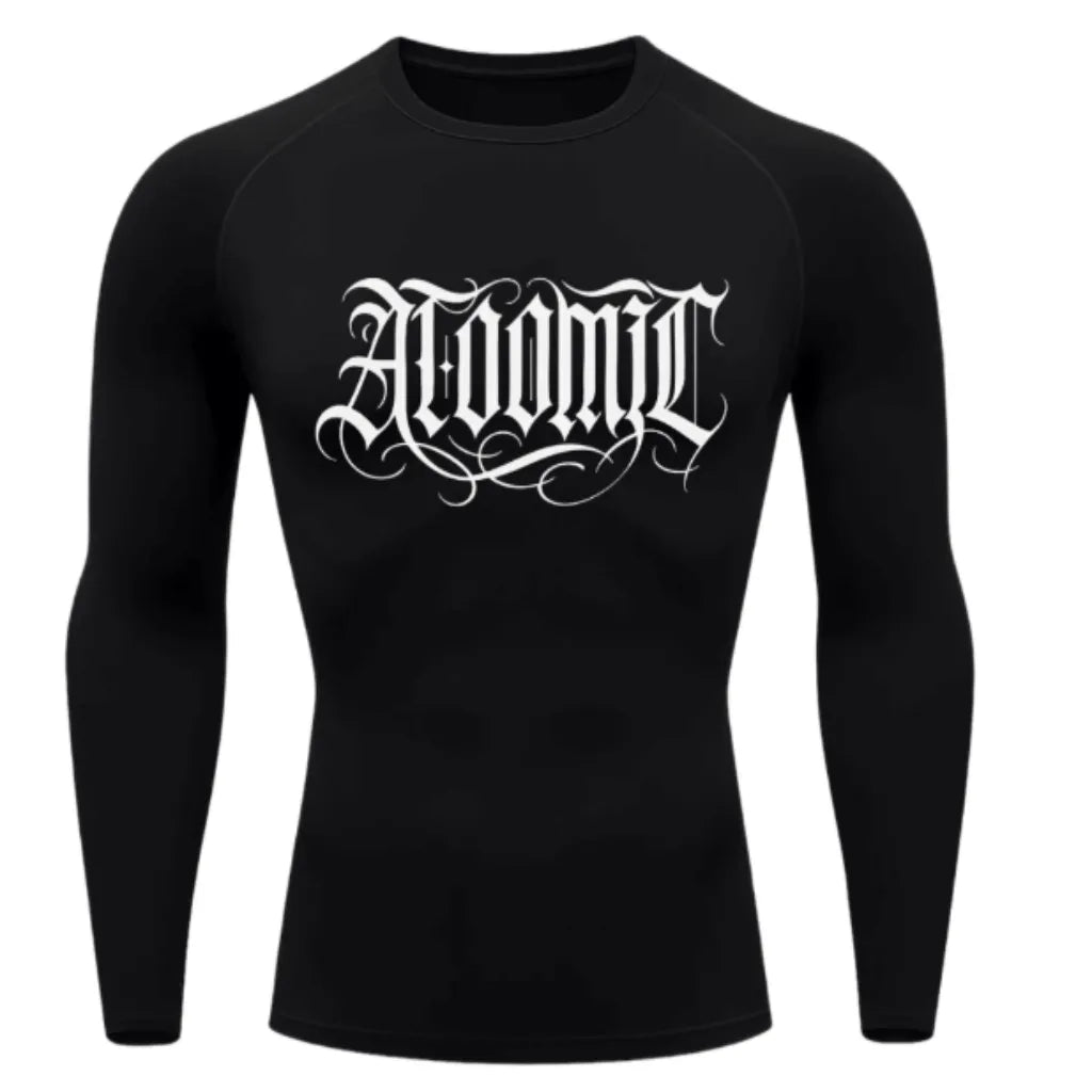Camiseta Térmica Atoomic Dark Manga Longa UV 50+