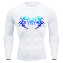 Camisa Térmica Cyber Venom Tribal Manga Longa Proteção UV 50+