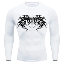 Camisa Térmica Cyber Venom Tribal Manga Longa Proteção UV 50+