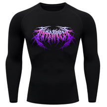 Camisa Térmica Cyber Venom Tribal Manga Longa Proteção UV 50+