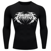 Camisa Térmica Cyber Venom Tribal Manga Longa Proteção UV 50+