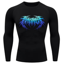 Camisa Térmica Cyber Venom Tribal Manga Longa Proteção UV 50+