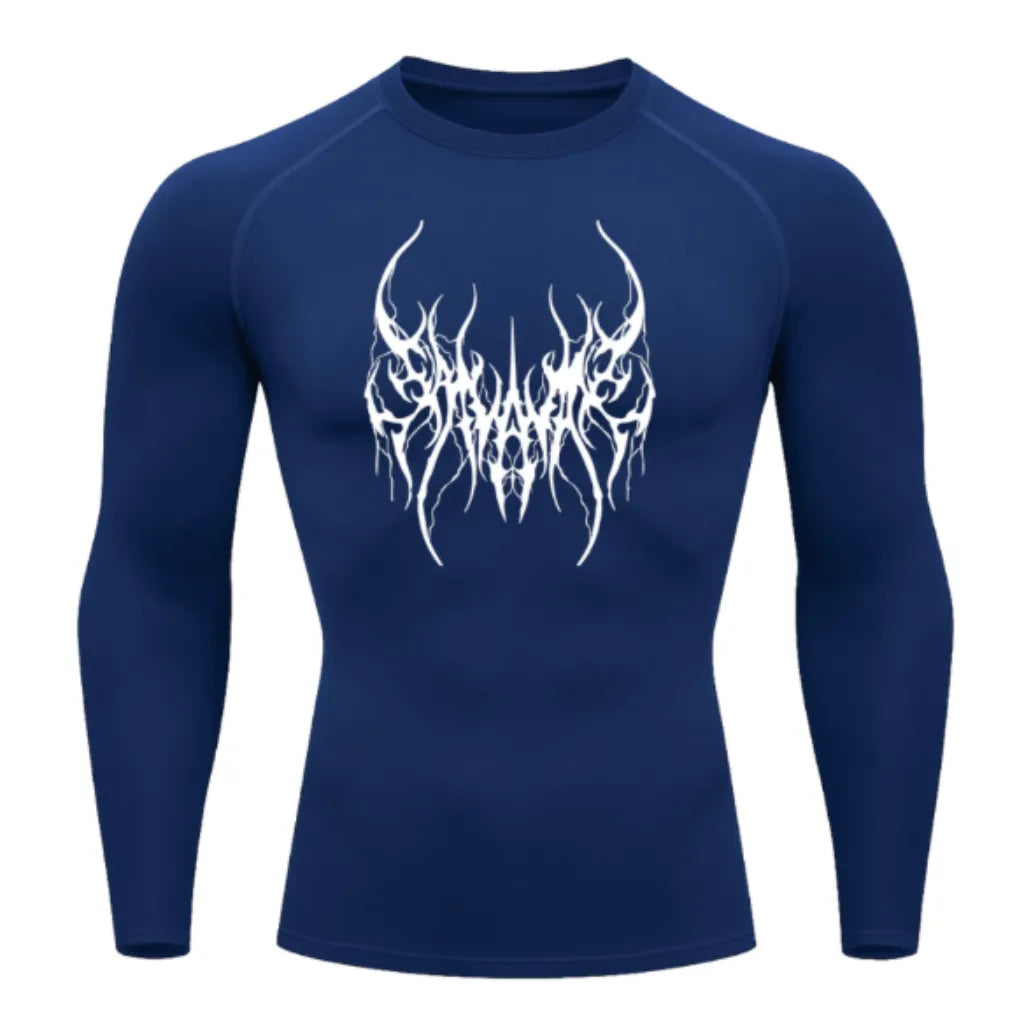 Camiseta Térmica Dark Pulse Manga Longa Proteção UV 50+