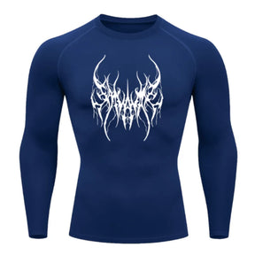 Camiseta Térmica Dark Pulse Manga Longa Proteção UV 50+