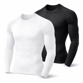 Kit 2 Camisas Térmicas Manga Longa Proteção UV 50+