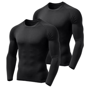 Kit 2 Camisas Térmicas Manga Longa Proteção UV 50+