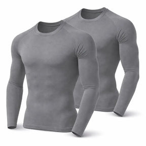 Kit 2 Camiseta Térmica Manga Longa Proteção UV 50+
