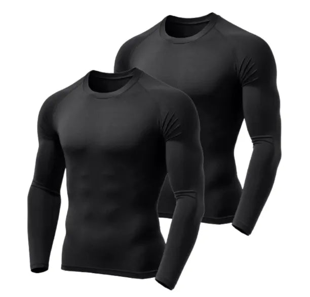 Kit 2 Camiseta Térmica Manga Longa Proteção UV 50+