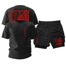 Kit Motion Fit Camiseta Algodão + Short 2 em 1