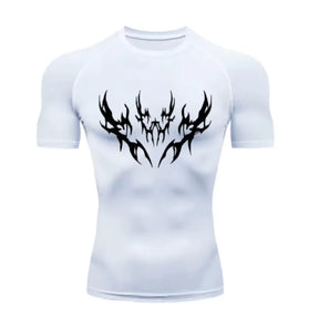 Camiseta de Compressão Cyber Darkline