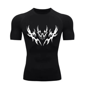 Camiseta de Compressão Cyber Darkline