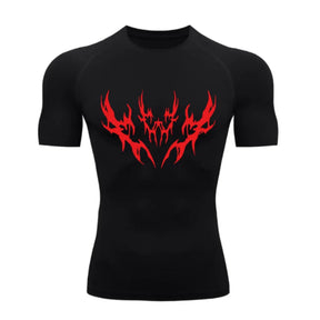 Camiseta de Compressão Cyber Darkline