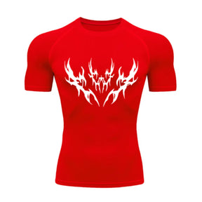 Camiseta de Compressão Cyber Darkline