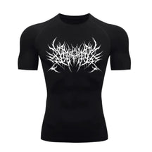 Camiseta Compressão Cyber Predator Darknes