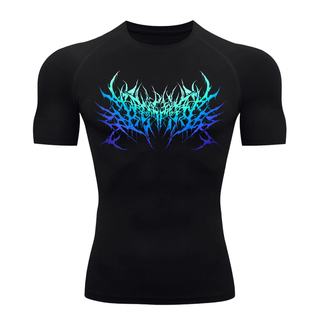Camisa de Compressão Cyber Predator Darknes