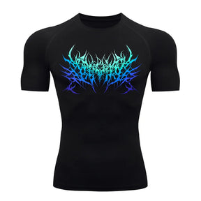 Camisa de Compressão Cyber Predator Darknes