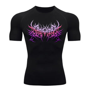 Camisa de Compressão Cyber Predator Darknes