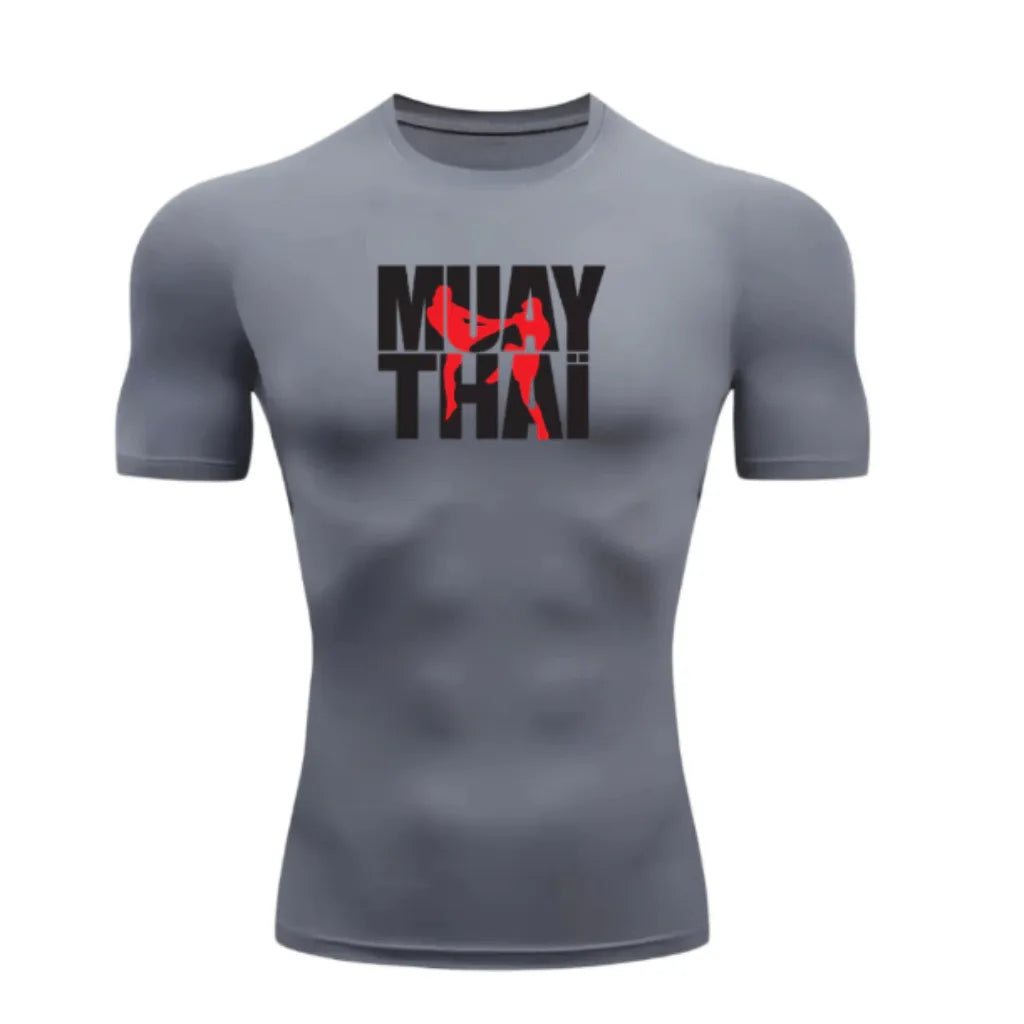 Camiseta de Compressão Thai Armor