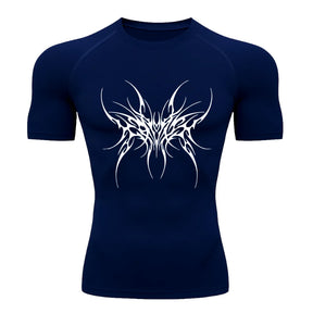 Camisa de Compressão Cyber Sigil Dark