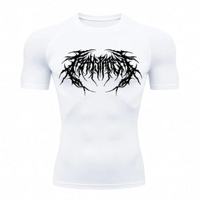 Camisa De Compressão Masculina Cyber Venom Tribal