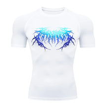 Camisa De Compressão Masculina Cyber Venom Tribal