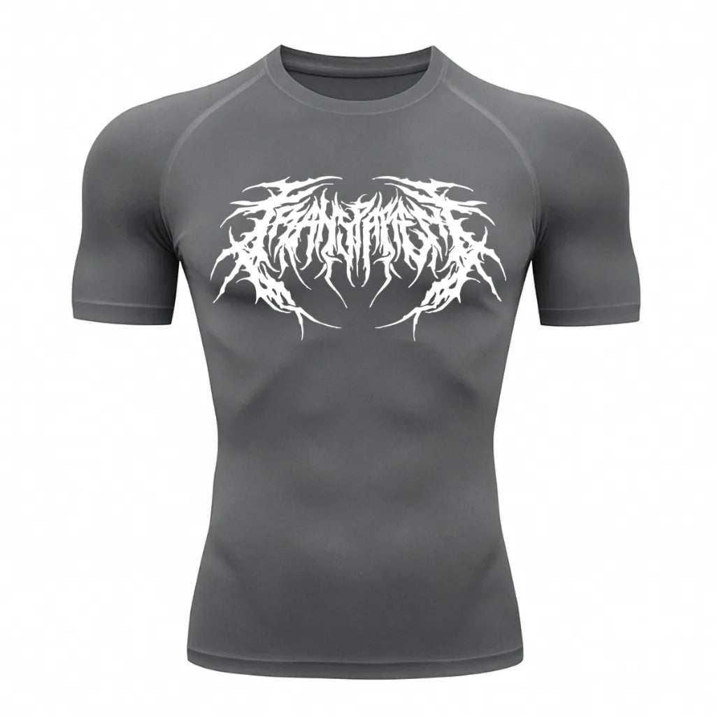 Camisa De Compressão Masculina Cyber Venom Tribal