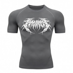 Camisa De Compressão Masculina Cyber Venom Tribal