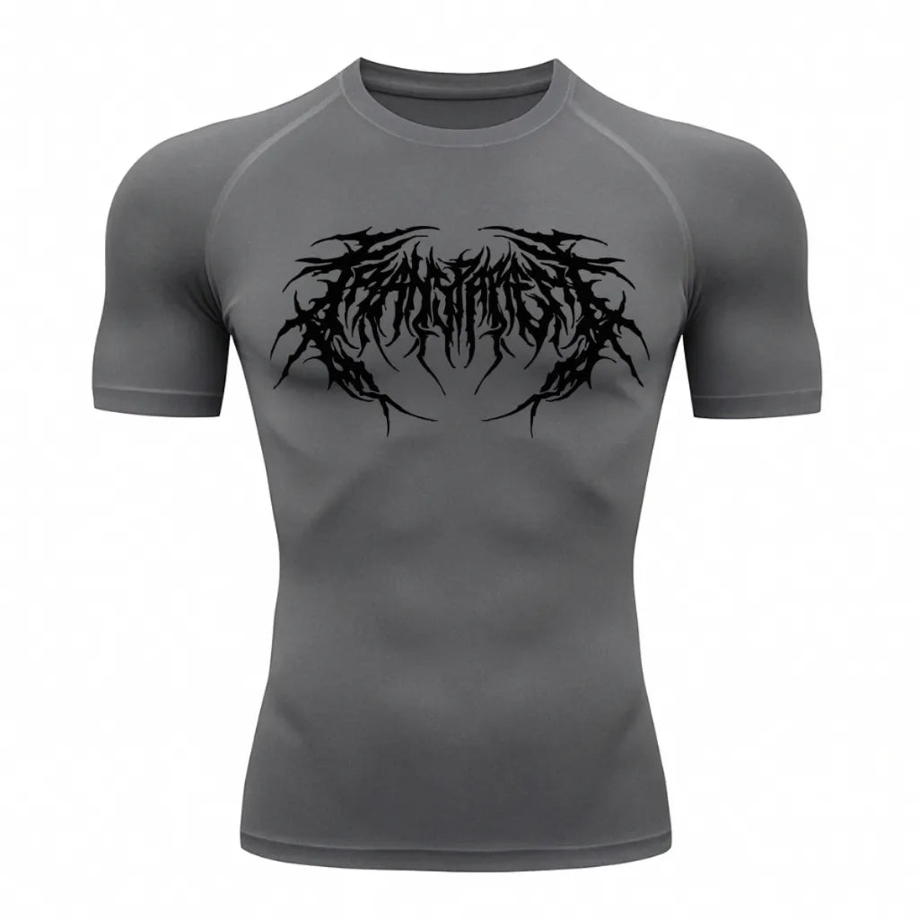 Camisa De Compressão Masculina Cyber Venom Tribal