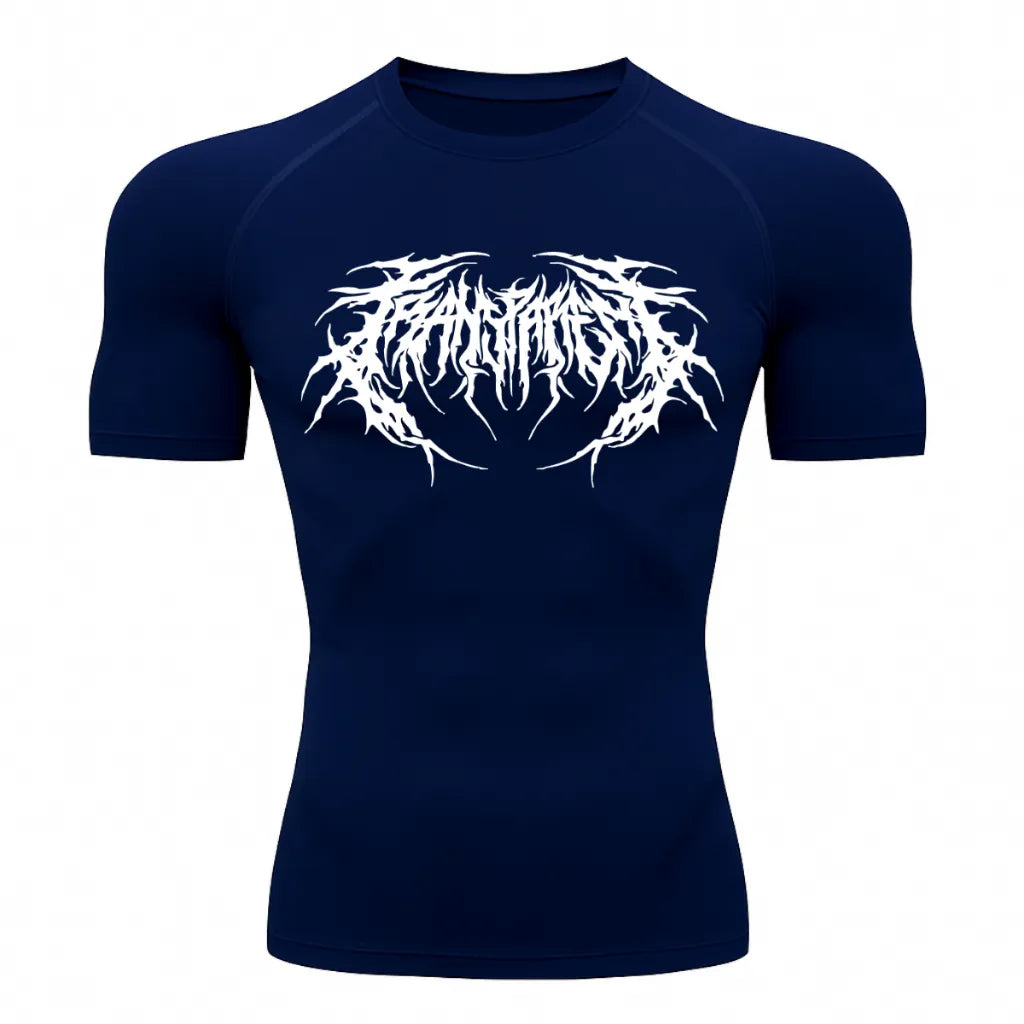 Camisa De Compressão Masculina Cyber Venom Tribal