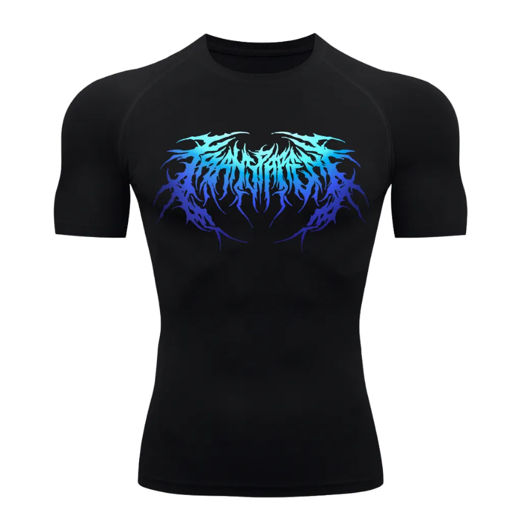 Camisa De Compressão Masculina Cyber Venom Tribal