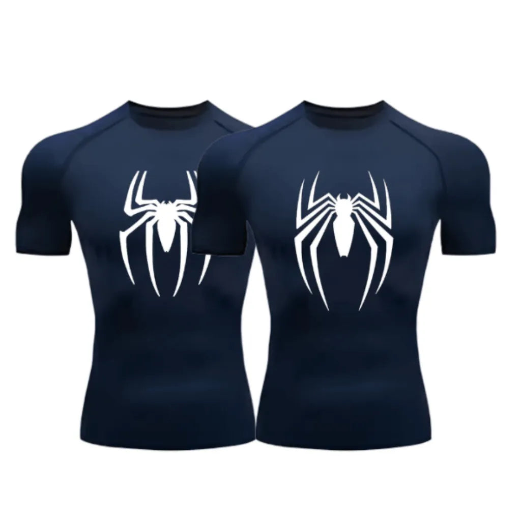 Kit 2 Camisetas de Compressão Spider Venom