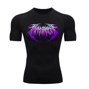 Camiseta Compressão Masculina Cyber Venom Tribal