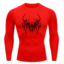 Camiseta Térmica Dark Emblem Manga Longa Proteção UV 50+