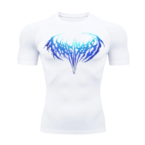 Camiseta de Compressão Cyber Tribal