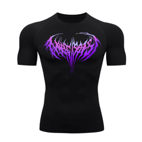 Camiseta de Compressão Cyber Tribal