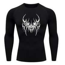 Camiseta Térmica Dark Emblem Manga Longa Proteção UV 50+