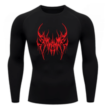 Camiseta Térmica Dark Emblem Manga Longa Proteção UV 50+