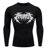 Camiseta Térmica Cyber Venom Tribal Manga Longa Proteção UV 50+