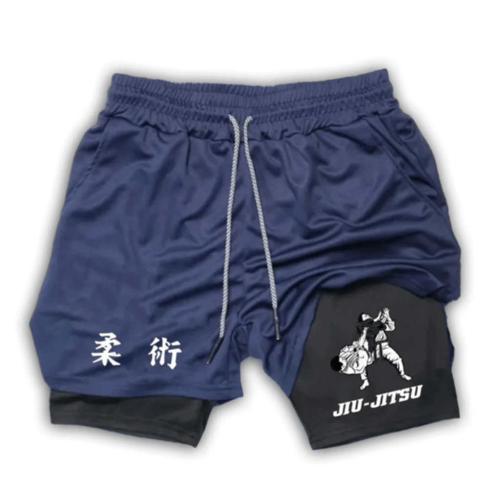 Short 2 em 1 Jiu-Jitsu Combat