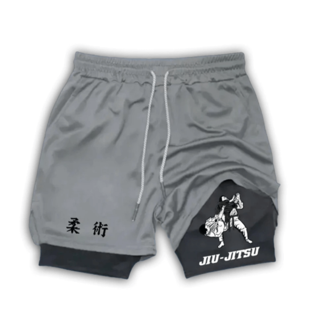 Short 2 em 1 Jiu-Jitsu Combat