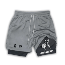 Short 2 em 1 Jiu-Jitsu Combat