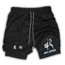 Short 2 em 1 Jiu-Jitsu Combat
