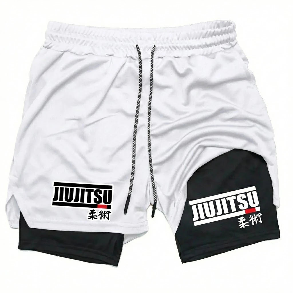 Short 2 em 1 Jiu Pro
