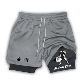 Short 2 em 1 Jiu-Jitsu Combat