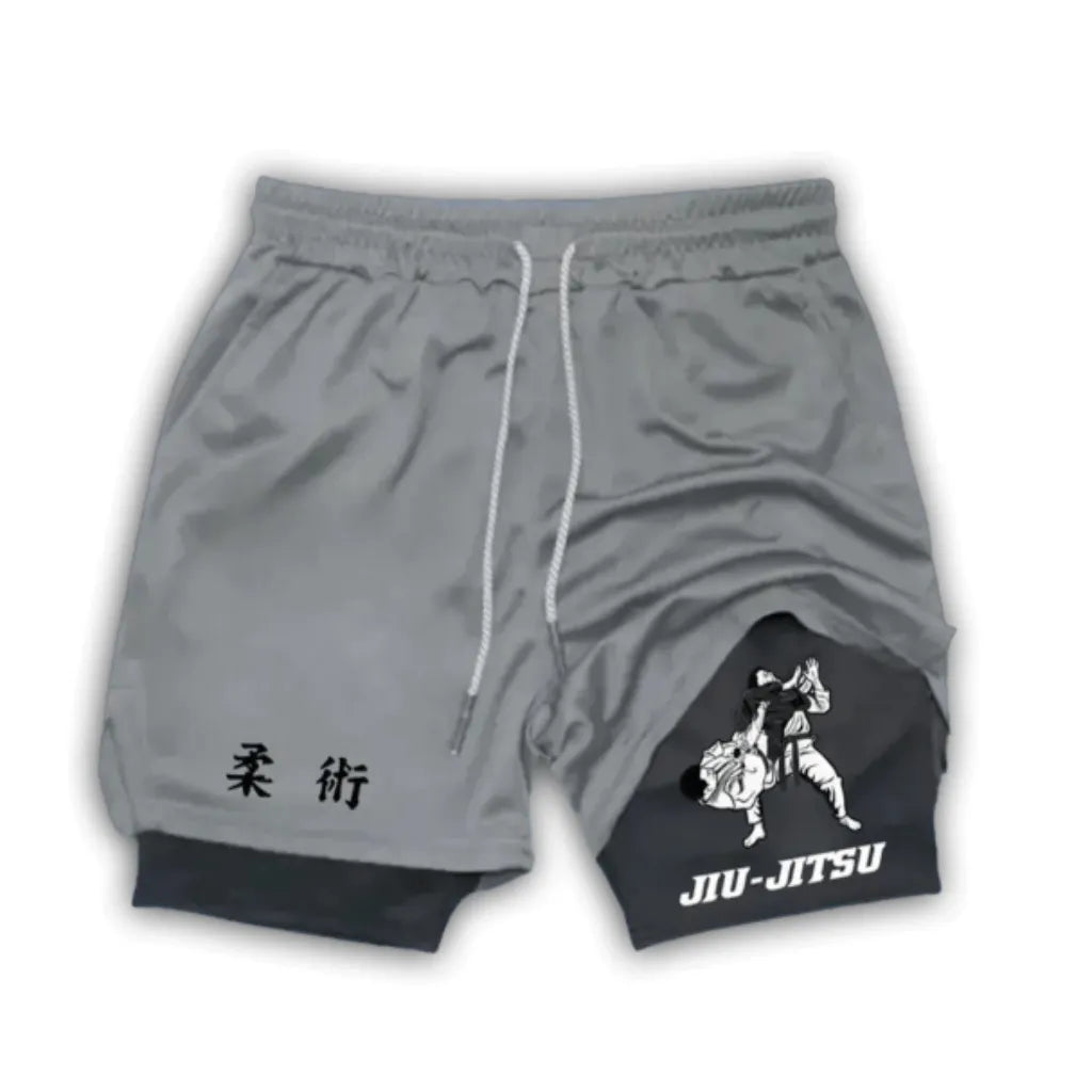 Short 2 em 1 Jiu-Jitsu Combat