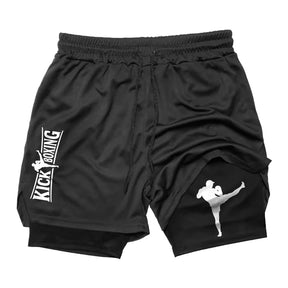 Short 2 em 1 Kickboxing Combat