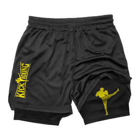 Short 2 em 1 Kickboxing Combat