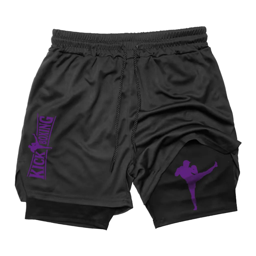Short 2 em 1 Kickboxing Combat