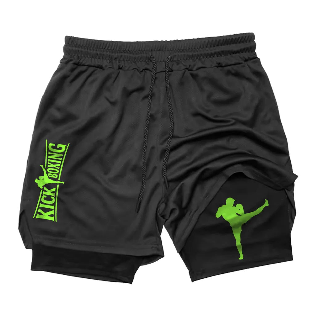 Short 2 em 1 Kickboxing Combat