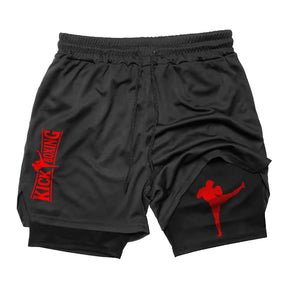 Short 2 em 1 Kickboxing Combat